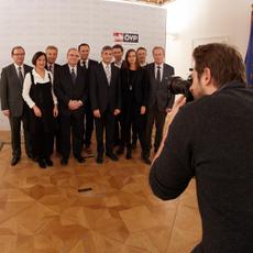 ÖVP-Bundesparteivorstand nach Koalitionsabkommen mit der SPö 121213