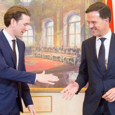 Bundeskunzler Kurz trifft niederländischen Ministerpräsidenten Rutte 010118