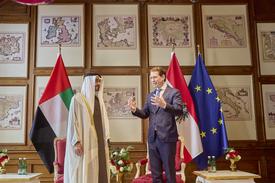 Treffen Kurz Schallenberg mit Kronprinz von Abu Dhabi 290721
