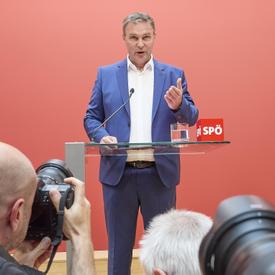 2023-06-06 SPÖ PK Babler nimmt revidiertes Wahlergebnis ao Bundesparteitag an