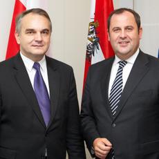 Finanzminister Pröll trifft polnischen Vizeregierungschef Pawlak 221009