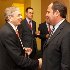 Finanzminister Pröll trifft EBRD Präsident Mirow 110610