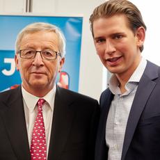 EVP-Spitzenkandidat Jean Claude Juncker in Wien 070514