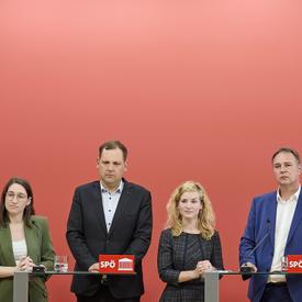 2023-06-13 SPÖ Team Babler vor Gremien
